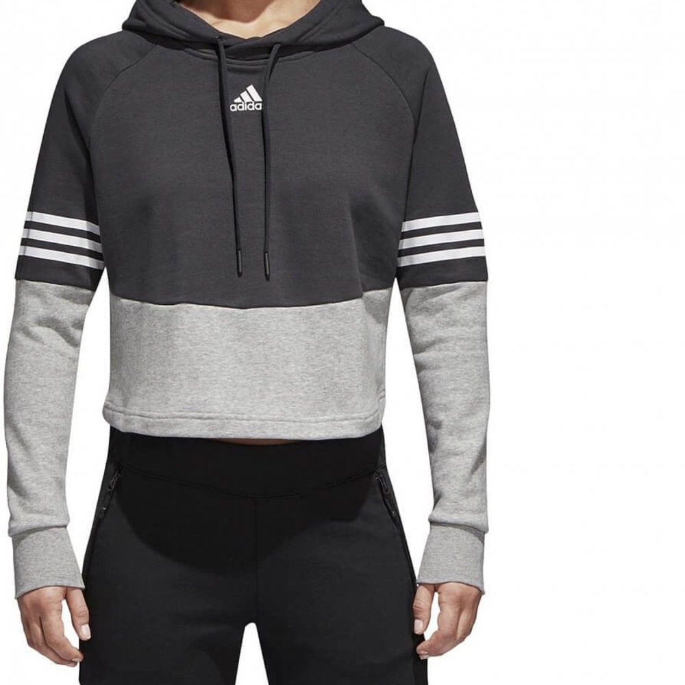 Adidas| Cropped Hoddie